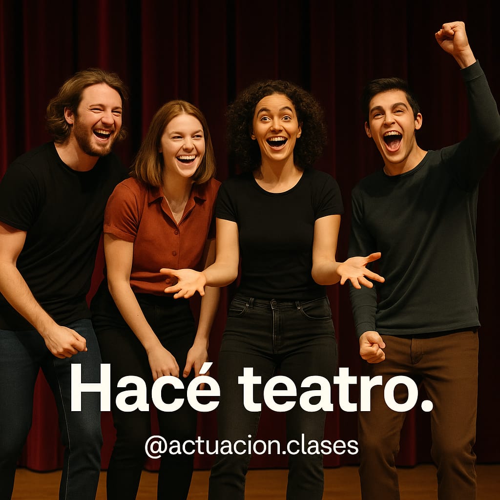 Hacé teatro con Martín Caminos